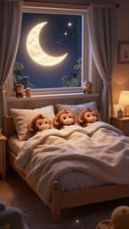 Five Monkeys Sleepy Time