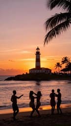 Pôr do Sol no Farol