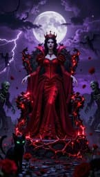 Halloween Dance of the Red Roses