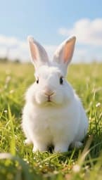 Bunny's Sunny Morning