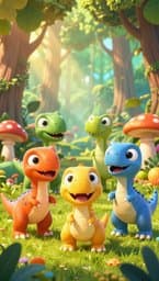 Five Little Dinosaurs