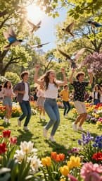 Primavera no Colégio Orion