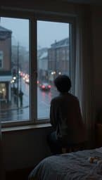 Am Fenster