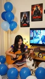 Azul y Gatos
