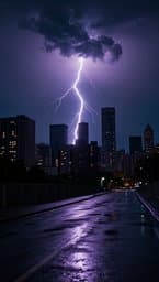 Lightning Above