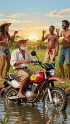 Opa do Nino e a Tobata no Rio