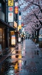 Tokyo Rainy Afternoon
