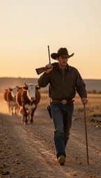 Cane and Rifle