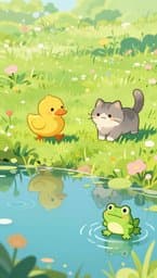 Little Duck, Little Cat, Little Frog