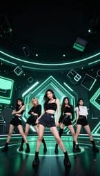 Black Green Aura