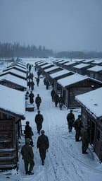 Snowy Barracks