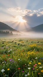 From Silent Dawn to Lively Day