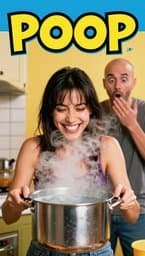 Boiling Water on Bald Head