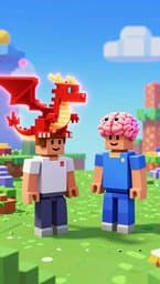Noob vs. Dragon: A Roblox Saga