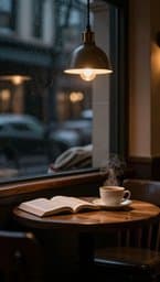 Midnight Café Solitude
