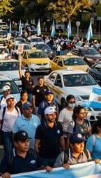 Marcha del Sindicato de Choferes Particulares