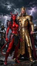 Legend of Demon-Red and the Golden King