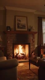 Vintage Fireplace