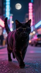 Cat Moonwalk