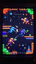 Neon Space Boss Rush