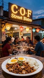 C O F Street Bistro: Lami Ka Ayo Diri!