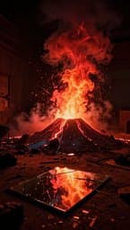 Magma Eruption