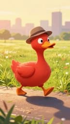Mr Red Duck