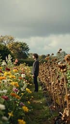 Dry Flowers, Blooming Heart