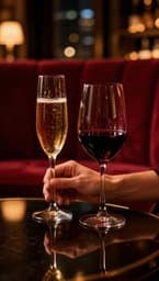 Champagne & Red Wine