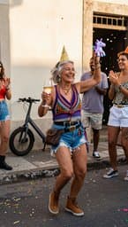 La Jeune Vieille: Fête pour Anaïs