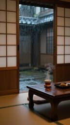 Tokyo Sunset Rain