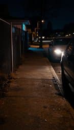 Through The Hood At Night