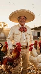 Fiesta de los Gallos para Francis