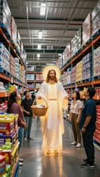 Saints at Costco