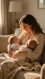 Strong Momma, Two Little Angels