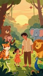 Papa Beti Jungle Mein Ghoomne Gaye