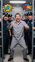 Off To Jail Again!