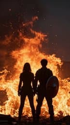 Two Hearts One Shield