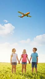 Johnny, Emma, Jack Fly High