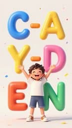 C-A-Y-D-E-N!