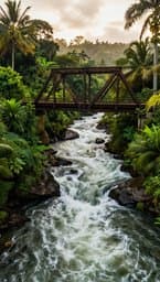 Río Nipe Bajo el Puente