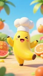 Daily Banana AI Theme