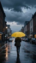 The Yellow-Top Umbrella