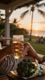 Cold Beer & Devil Broccoli