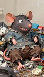 Rat in Cardigan