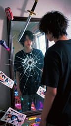 Brandon in the Mirror
