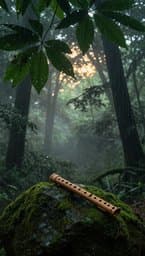 The Rain in Forest
