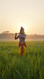 Krishna's Morning Light