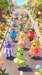 The Dancing Vegetable Parade
