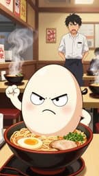 一蘭の暴れ卵